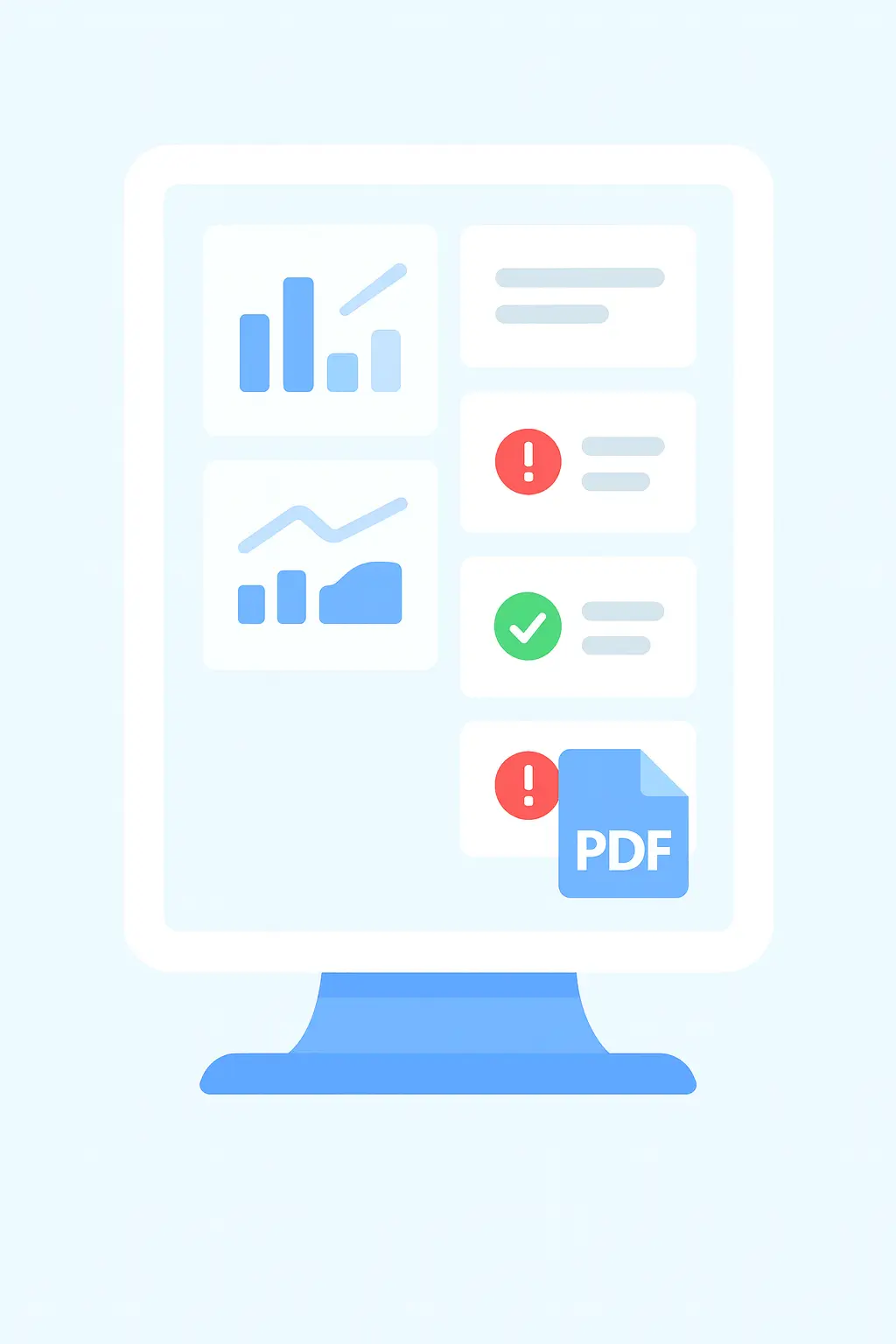 Dashboard & reports update in real time